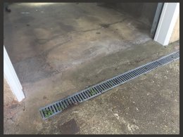 Garage door threshold - How to fit