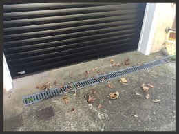 Garage door threshold - How to fit