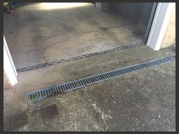 Garage door threshold - How to fit