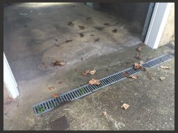 Garage door threshold - How to fit